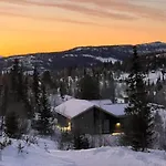 Brand New On The Sunny Side Of Gaustatoppen With A Beautiful View Σπίτι διακοπών *