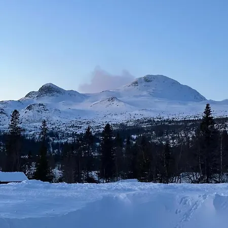 Brand New On The Sunny Side Of Gaustatoppen With A Beautiful View 別荘 Tuddal