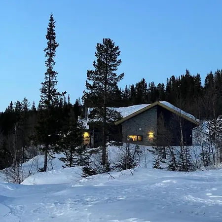 Brand New On The Sunny Side Of Gaustatoppen With A Beautiful View 別荘 Tuddal
