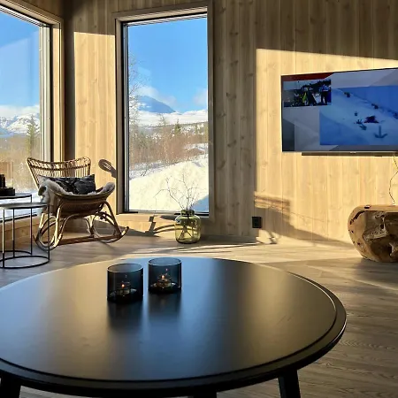 Brand New Cabin On The Sunny Side Of Gaustatoppen With A Beautiful View