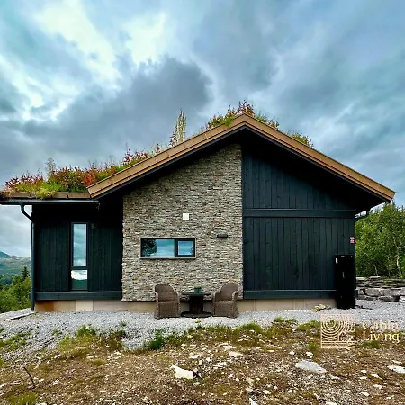 Brand New On The Sunny Side Of Gaustatoppen With A Beautiful View 別荘