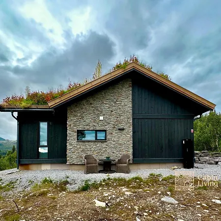 Brand New Cabin On The Sunny Side Of Gaustatoppen With A Beautiful View Ferienhaus