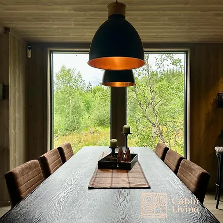 Brand New On The Sunny Side Of Gaustatoppen With A Beautiful View Ferienhaus *