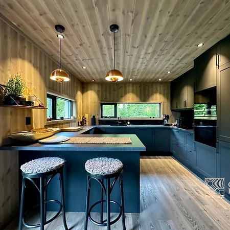 Ferienhaus Brand New Cabin On The Sunny Side Of Gaustatoppen With A Beautiful View