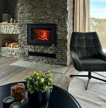 Brand New On The Sunny Side Of Gaustatoppen With A Beautiful View * Tuddal