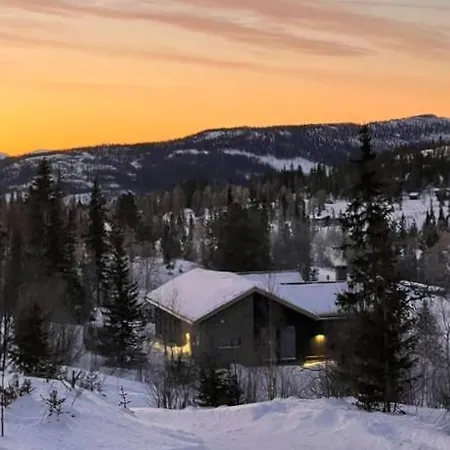 Brand New On The Sunny Side Of Gaustatoppen With A Beautiful View 別荘 *