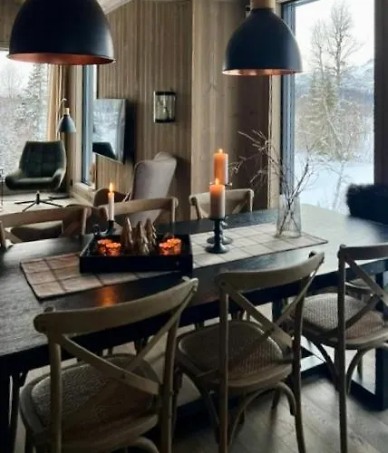 Brand New On The Sunny Side Of Gaustatoppen With A Beautiful View